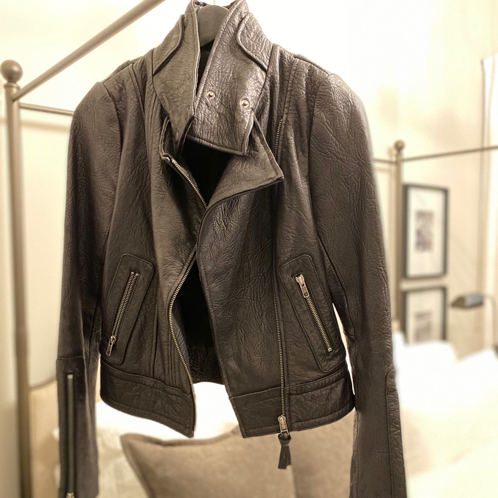 Mackage Kenya Leather Jacket for Aritzia